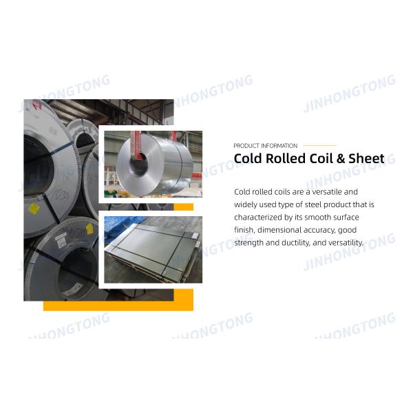 SAE AISI 1005 1006 1008 Cold Rolled Steel Coils with Tolerance of ±5% and Thickness Range of 0.2-1.5mm