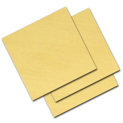 H68 1.5mm Brass Laminate Sheet High Corrosion Resistance 60% Purity