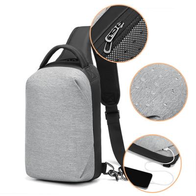 All Seasons 6L Oxford Textile Chest Sling Bags 17*10*30cm