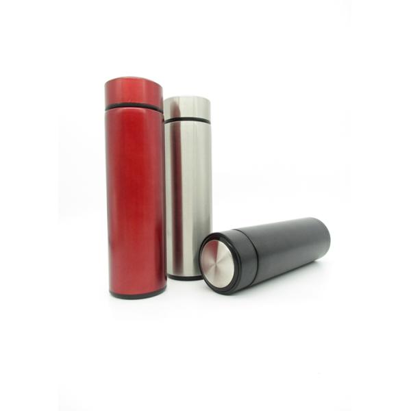 Bubble Tea Cup Stainless Steel Vacuum Flask Customized Glitter Tumbler 500ml