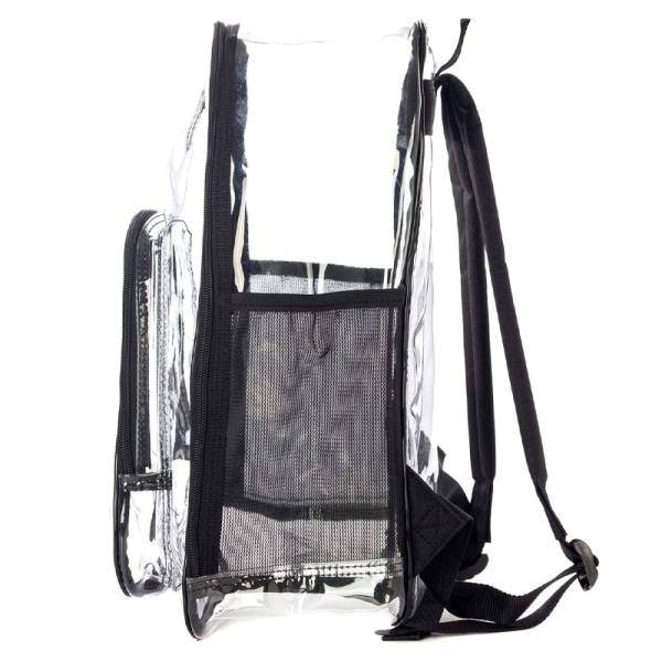 Customized Heavy Duty Transparent PVC School Backpack Bag for Transparent School Bag