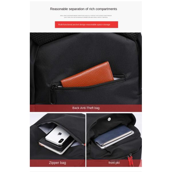 Fabrique en gros nouveau sac à dos personnalisé en nylon léger sac à dos école de mode imperméable sac à dos pour hommes femmes