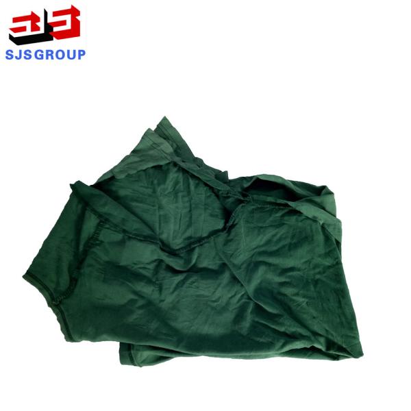 Nenhum manche a camisa Rags 55*55cm do algodão T de 95% para a limpeza