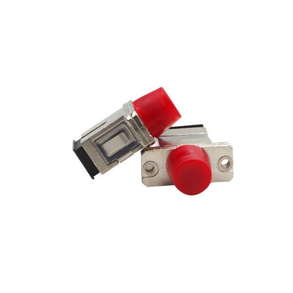 Hybrid Singlemode Sc Fc Adapter Fiber Optic Cable Coupler 1 Year Warranty