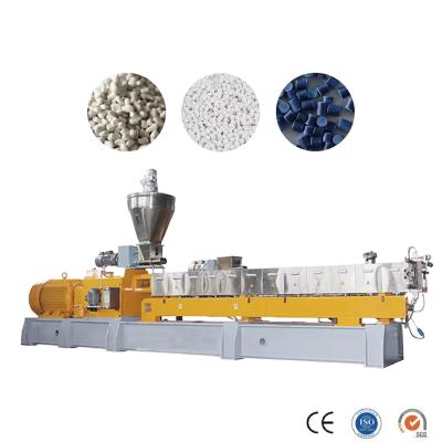 Polímero Aditivo de Cor Masterbatch Compounder Plástico Double Screw Extruder