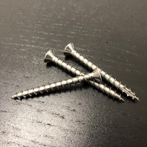 10G X 45mm Wood Deck Screws #2 Square Drive Type 17 304 Stainless Steel Timber Screws