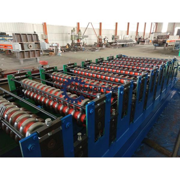 Color Coated Galvanized Steel Roof Sheet Forming Machine In Glazed Roofing Q Tiles