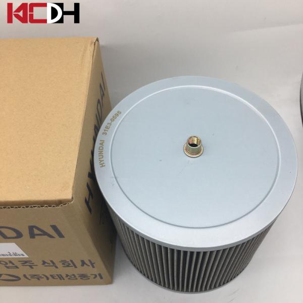 Hyundai R450 Excavator Parts Copper Grid Hydraulic Suction Filter 31E3-0595