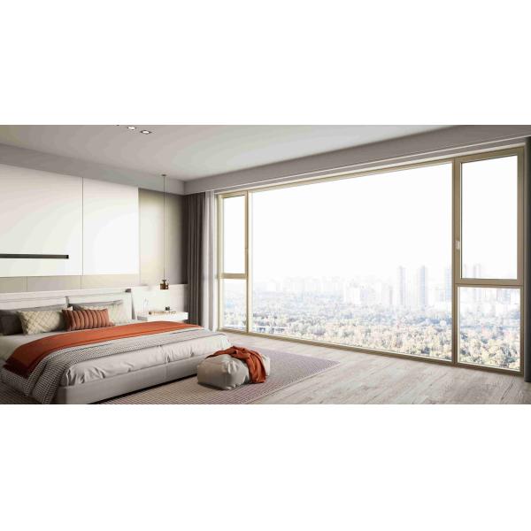 Casamento de aluminio de apertura horizontal, resistente al sonido y al agua