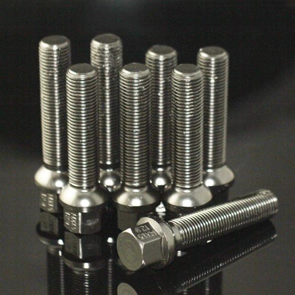 Shank 55 mm Grade 12.9 Extended Wheel Bolts for MERCEDES AMG E/S Series