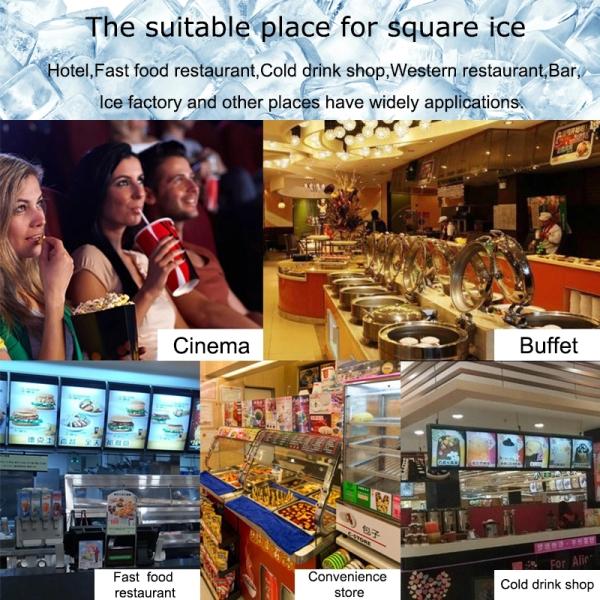 12Kg Full Automatic Small Portable Commercial Ice Maker Machine , Countertop Ice Cube Machine