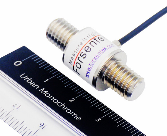 Miniature In-line Load Cell 2kN 3kN 5kN Tension Compression Force Sensor With M8 Screw