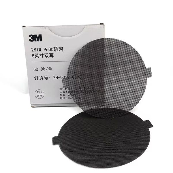 3M Silicon Carbide 125mm Abrasive Mesh Disc with Hook and Loop Backing for