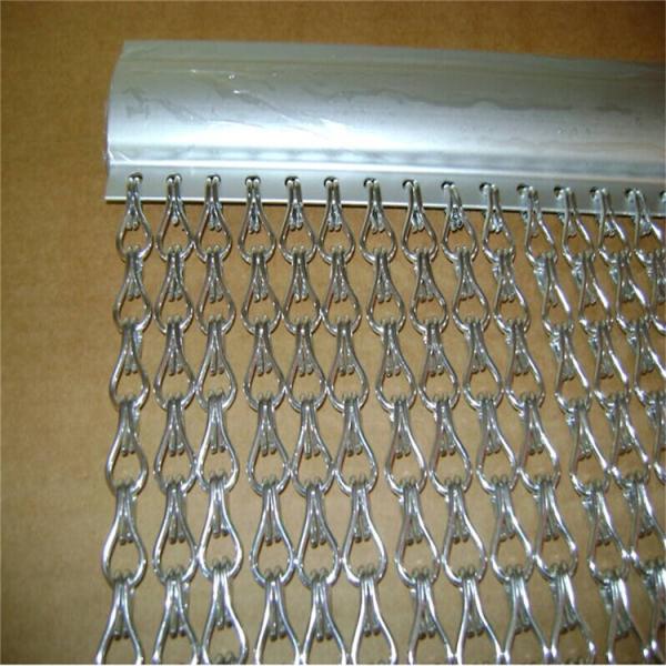 Anti-Mosquito Aluminum Chain Link Curtain Fly Screen