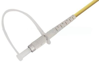 Conector amarelo da fibra ótica do RUÍDO do cabo de LSZH para redes locais