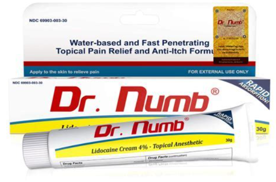 30g Numbing Cream Before Microblading 75% Skin Numbing Cream For Tattoos
