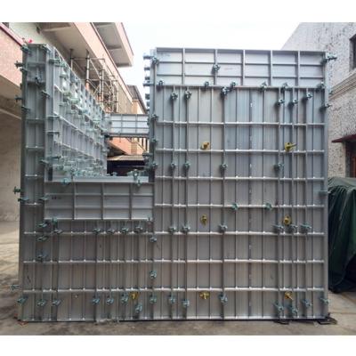 Wall Form Aluminium Construction Modular Formwork System With 4MM Thickness