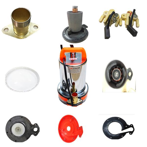 Single Stage DC Submersible Water Pump Capacity 60-200L/Min Efficiency 0.8