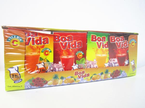 4 sabores em 1 bebida caixa/5g imediata pulverizam/multi sabores saborosos Juice Powder do fruto