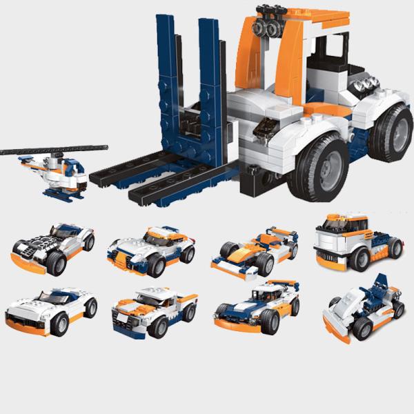 Aumente a imaginação de seu filho com nosso Kit de Construção de Brinquedos Divertidos e Educativos para Idades 2-4