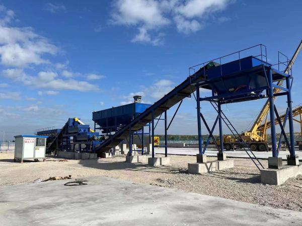 Low Energy Consumption Electric Stabilized Soil Mixing Plant For Highway
