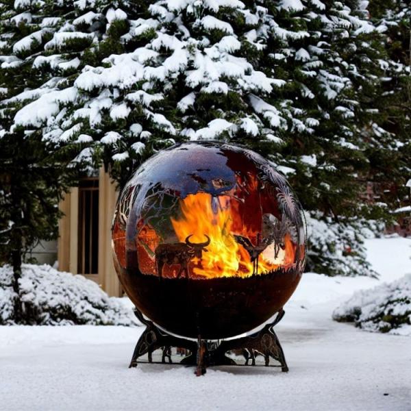 Steel Fire Bowl Assembly RequiredYes Depth60cm/80cm/100cm/Custom