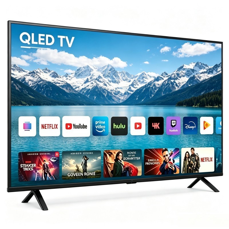 32 65 QLED 4K Smart TV – Quantum Dot Technology Billion Colors