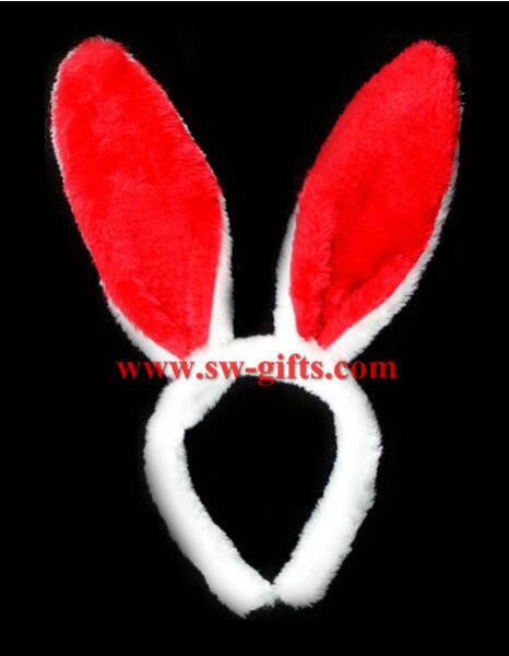 Children adult pink gold Easter Party decoration/rabbit ear/Sequin Bunny ear headband/flashing headband