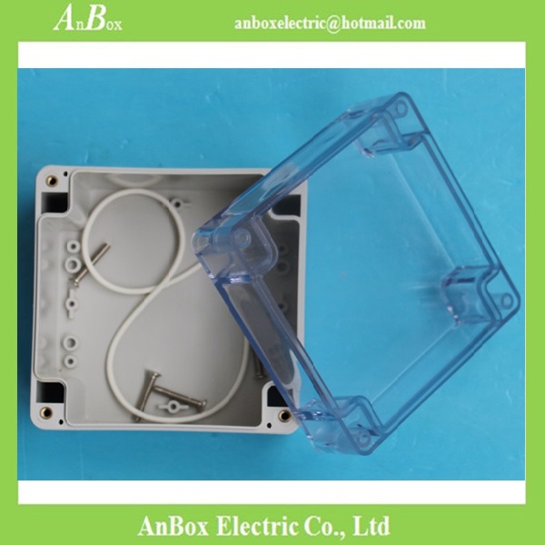 120*120*90mm electrical clear plastic housing