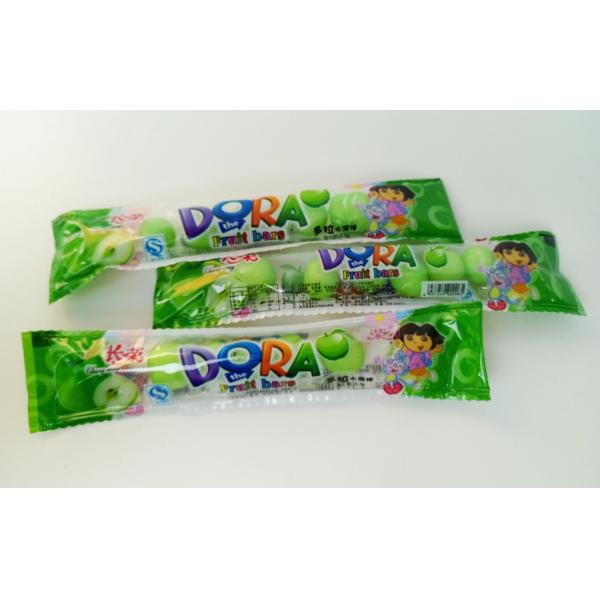 Зеленая жевательная резина жевательной резинки, Адвокатура вкуса плода Дора Multi в сумках