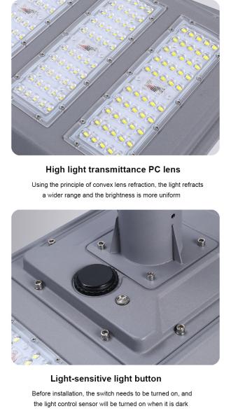 Waterproof Ip65 Solar Street Light Integrated Lamp LED Power Road Lamp