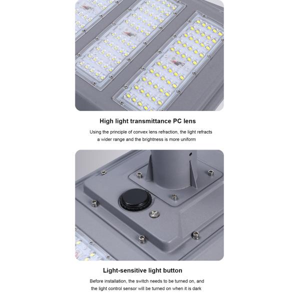 Outdoor Solar Powered Garden Lights IP65 Solar Panel Powered Lamp
