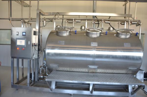 3000L 20T/H Pump CIP Washing System SUS316 For Milk Processing Line