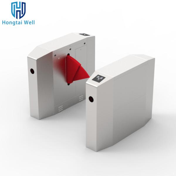 Largura do canal de Wing Gates 600mm da segurança do torniquete do estação de caminhos de ferro do indicador do diodo emissor de luz