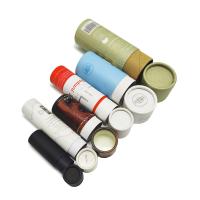 Latas amigáveis do papel de embalagem de Eco que empacotam os tubos biodegradáveis do bálsamo de bordo