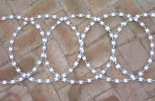 Alambre de púas de la maquinilla de afeitar de la concertina de BTO-22 2.5m m para la cerca de la granja