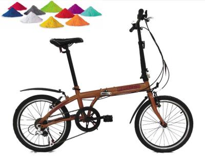Ral Color Bike Frame Powder Coating Polyester Resin Material SGS Approval