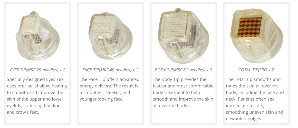 Портативная частичная машина Rf Microneedle для уменьшения морщинки шеи