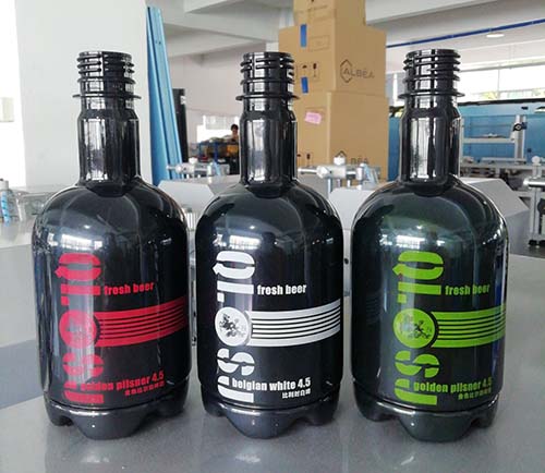 SF-400 Model Screen Printing Machine for Perfume Bottles with 20pcs/min Print Speed and Max.Φ30*H400mm Print Size