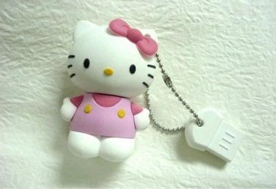 O flash bonito de USB conduz o usb dos desenhos animados de Hello Kitty