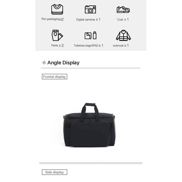 OEM Travel Sport Gym Bags Large Overnight Duffel Carry On Bag Nylon Foldable Custom