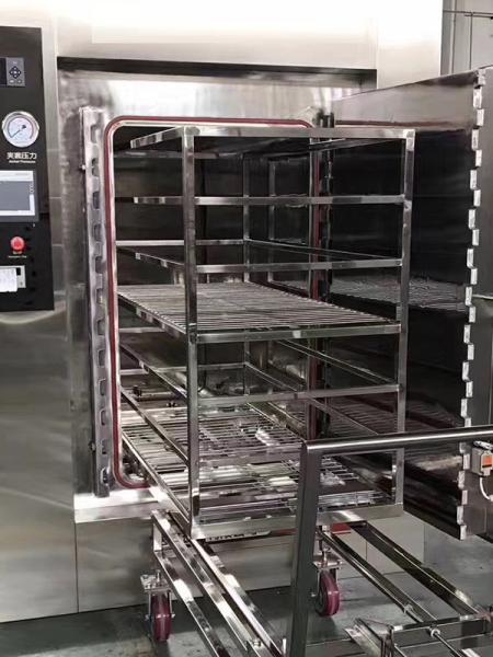 1200L Large ScareMedical Instruments Rectangular Chamber Horizontal Autoclave 