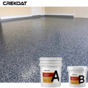 Уникальное декоративное покрытие пола эпоксидной смолы хлопьев для домашнего и промышленного