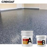Revêtement décoratif unique de plancher de résine époxyde de flocons pour à la maison et industriel