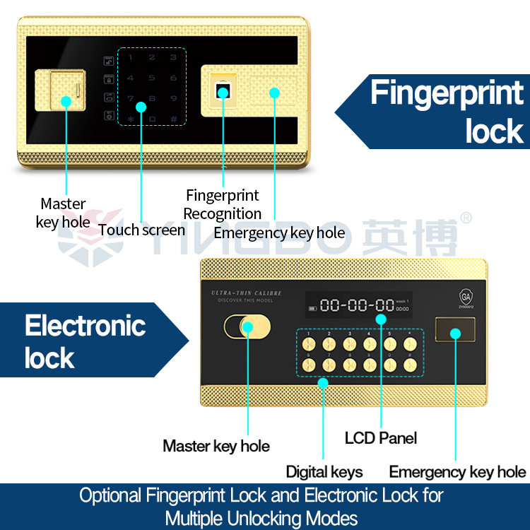 Biometric Safe Home Safe Box Under Desk Safe Home Safe With Key