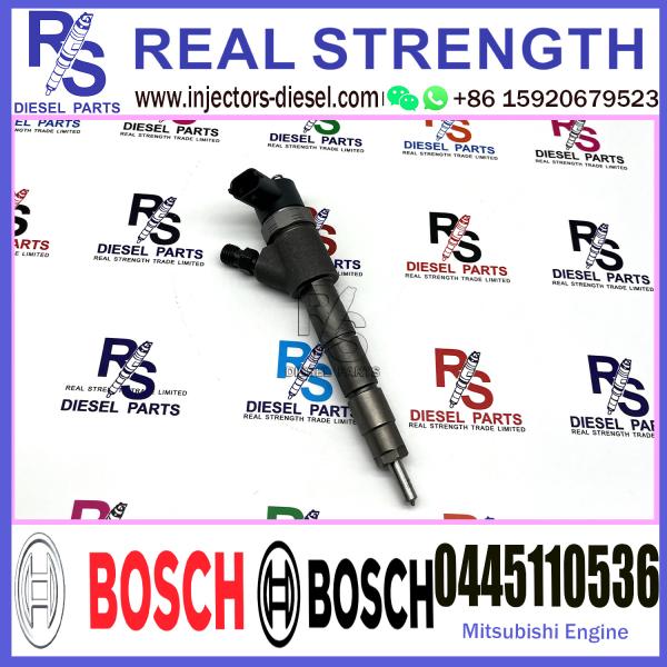 BOSCH Common Rail Fuel Injector 32R61-00010 0445110536 For Mitsubishi D04FR D06FR Engine
