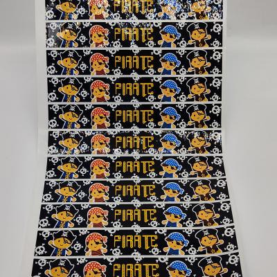 BOPP Film Custom Adhesive Labels Permanent CMYK Printed Self Adhesive Labels