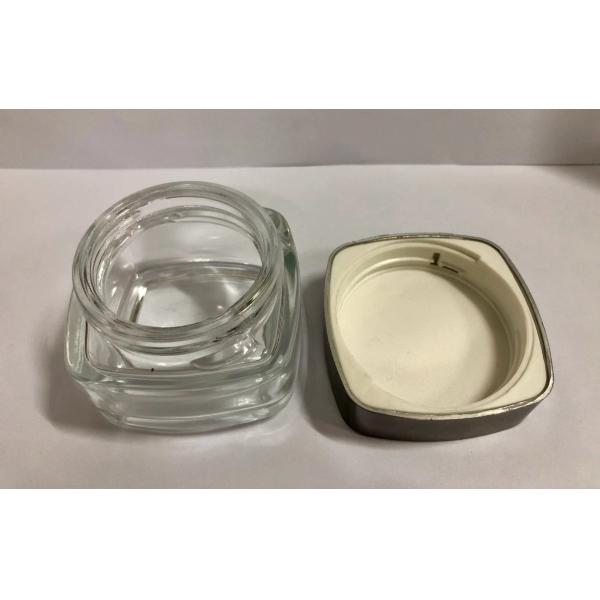 Квадратная оптовая стеклянная сливк раздражает/косметические Креам бутылки упаковывая различные логотип и цвет