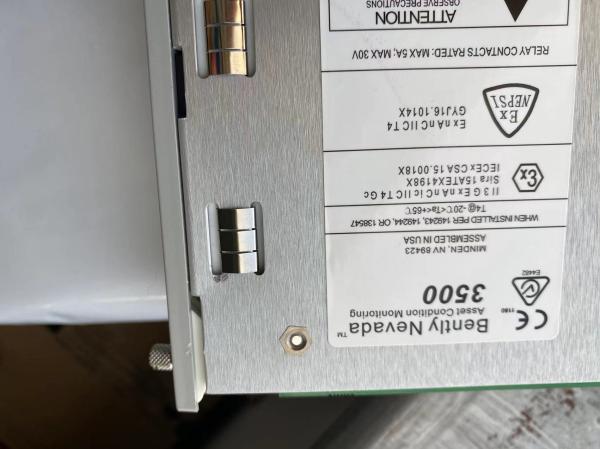 138607-01 Bently Nevada 3500/22M Module d'interface de données transitoires standard