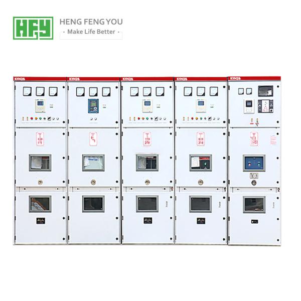 High voltage electrical gas insulated kyn28-12 switchgear substation